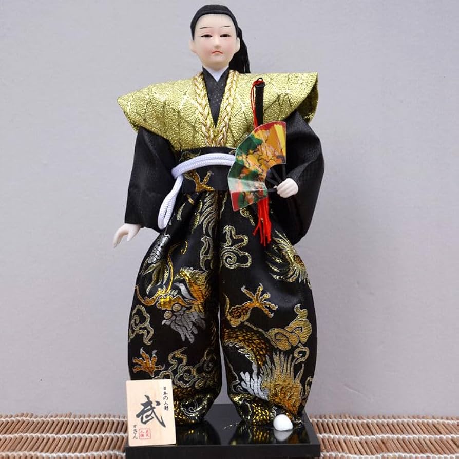日本人形 武士の衣装 30cm 日本人形 武士の衣装 30cm